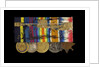 Medals awarded to Admiral Sir W. Reginald Hall (reverse, right to left, MED1988-1992) by unknown