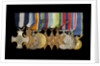 Medals awarded to Vice-Admiral Robert Don Oliver (obverse, l to r, MED2043-2052) by Garrard & Co.