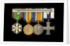 Medals awarded to Lieut Michael Isaacs MC RNVR (reverse, r to l, MED2606-2609) by unknown