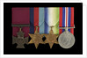 Medals awarded to Able Seaman William A. Savage VC (obverse, l to r, MED2108-2111) by Hancocks & Co