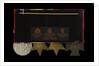 Medals awarded to Able Seaman William A. Savage VC (reverse, r to l, MED2108-2111) by Hancocks & Co