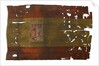 Spanish naval ensign, top left quarter detail by unknown