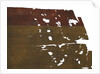 Spanish naval ensign, top right quarter detail by unknown