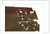 Spanish naval ensign, top right quarter detail by unknown
