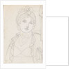 A head-and-shoulders portrait of Emma Hamilton by Thomas Baxter