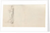 A young man stepping down a step, possibly Horatio Nelson (verso) by Thomas Baxter
