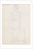 Horatia Nelson standing on a chair holding a cup by Thomas Baxter