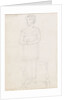 Horatia Nelson standing on a chair holding a cup by Thomas Baxter