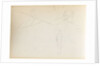 Two sketches of figures rowing and a standing woman, possibly Emma Hamilton (verso) by Thomas Baxter