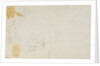 A landscape and trees (verso) by Thomas Baxter