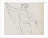 Emma Hamilton performing one of her 'Attitudes' by Thomas Baxter