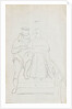 Nelson's nephew and niece, Horatio and Charlotte Nelson, seated on steps by Thomas Baxter