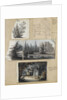 A study of a shrub and and chair, views of Merton Place by Thomas Baxter