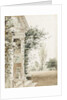 A portico at Merton, probably the main entrance by Thomas Baxter