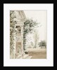 A portico at Merton, probably the main entrance by Thomas Baxter