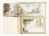 The house and grounds at Merton from the south-east by Thomas Baxter