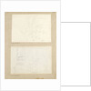 Studies of garden plants including rose foliage and honeysuckle by Thomas Baxter
