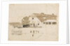 A view of buildings near Merton (possibly Merton Farm) by Thomas Baxter
