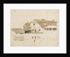 A view of buildings near Merton (possibly Merton Farm) by Thomas Baxter