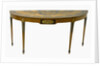 Pier table said to have been purchased by Horatio Nelson (1758-1805) by unknown