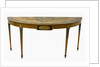 Pier table said to have been purchased by Horatio Nelson (1758-1805) by unknown