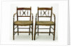 Two chairs by unknown