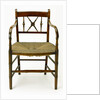 Wooden chair by unknown