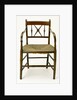 Wooden chair by unknown