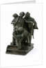 The wounded Nelson carried below deck at Trafalgar by Nelli