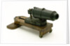 Carronade model by unknown