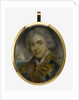 Miniature painting depicting Vice-Admiral Horatio Nelson (1758-1805) by John Hoppner