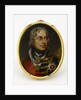 An enamel miniature depicting Vice-Admiral Horatio Nelson (1758-1805), in full-dress uniform, hatless and facing 3/4 right by Henry Pierce Bone