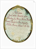 An enamel miniature depicting Vice-Admiral Horatio Nelson (1758-1805), in full-dress uniform, hatless and facing 3/4 right by Henry Pierce Bone