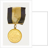Naval Gold Medal (Captain's) for the Battle of the Nile, 1798, reverse by Lewis Pingo