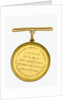 Naval Gold Medal (Captain's) for the Battle of the Nile, 1798, reverse by Lewis Pingo
