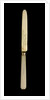 Horatia Nelson's silver-gilt dessert knife, ordered for his daughter by Nelson from John Salter, his silversmith in the Strand by R.T.