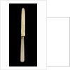 Horatia Nelson's silver-gilt dessert knife, ordered for his daughter by Nelson from John Salter, his silversmith in the Strand by R.T.