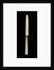 Horatia Nelson's silver-gilt dessert knife, ordered for his daughter by Nelson from John Salter, his silversmith in the Strand by R.T.