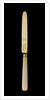 Horatia Nelson's silver-gilt dessert knife, ordered for his daughter by Nelson from John Salter, his silversmith in the Strand by R.T.