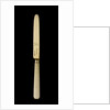 Horatia Nelson's silver-gilt dessert knife, ordered for his daughter by Nelson from John Salter, his silversmith in the Strand by R.T.