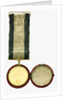 Naval Gold Medal (Captain's) for the Battle of Trafalgar, 1805, reverse by Lewis Pingo