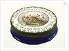 Oval patch box commemorating Vice-Admiral Horatio Nelson (1758-1805) by unknown