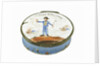 Oval patch box with a mirror inside the lid, commemorating Vice-Admiral Horatio Nelson (1758-1805) by unknown