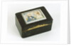 A tortoiseshell box with gilt mounts and a hinged lid by Unknown