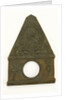 Brass watch stand in the form of a monument commemorating Vice-Admiral Horatio Nelson (1758-1805) and his victories at  the Nile, Copenhagen and Trafalgar by unknown
