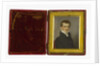 Miniature painting of the Reverend Philip Ward (1795-1859), husband of Nelson's daughter Horatia, painted at the time of their marriage in 1822 by Charles Ross