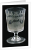 Rummer depicting Nelson's funeral car by Unknown