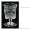 Rummer depicting Nelson's funeral car by Unknown