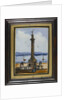 Picture on glass: The Nelson monument at Great Yarmouth by unknown