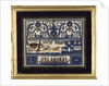 Cut paper picture (découpage) commemorating Vice-Admiral Horatio Nelson (1758-1805) by unknown